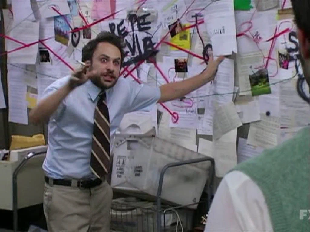 Charlie Conspiracy (Always Sunny in Philidelphia) Blank …